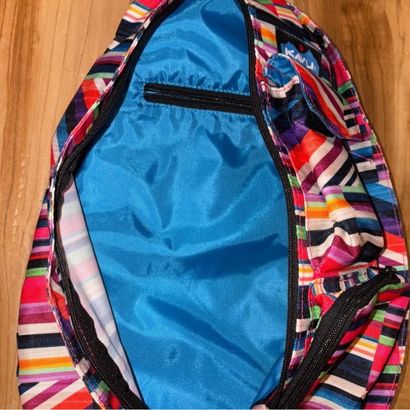 Kavu Jewel Stripe Rope Sling Bag - Picture 6 of 6